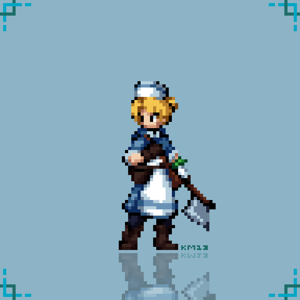 Cartridverse 11 - Castti (OT2) - animated pixel art sprite